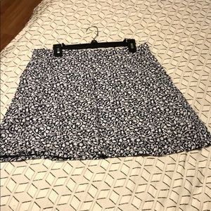 Nautical Print Columbia PFG mini skirt
